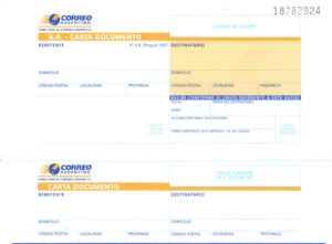 Carta Documento - Correo Argentino Carta Documento - Correo Argentino