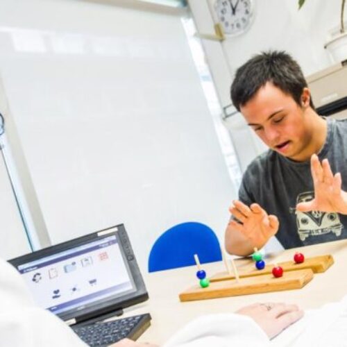 Se dispone la rehabilitación de la capacidad de joven con retraso mental leve